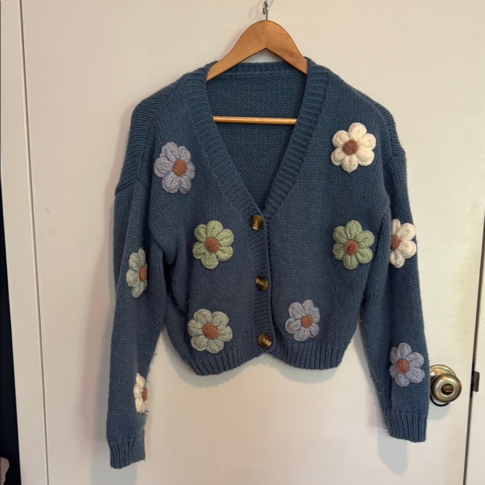 Floral Cider Cardigan